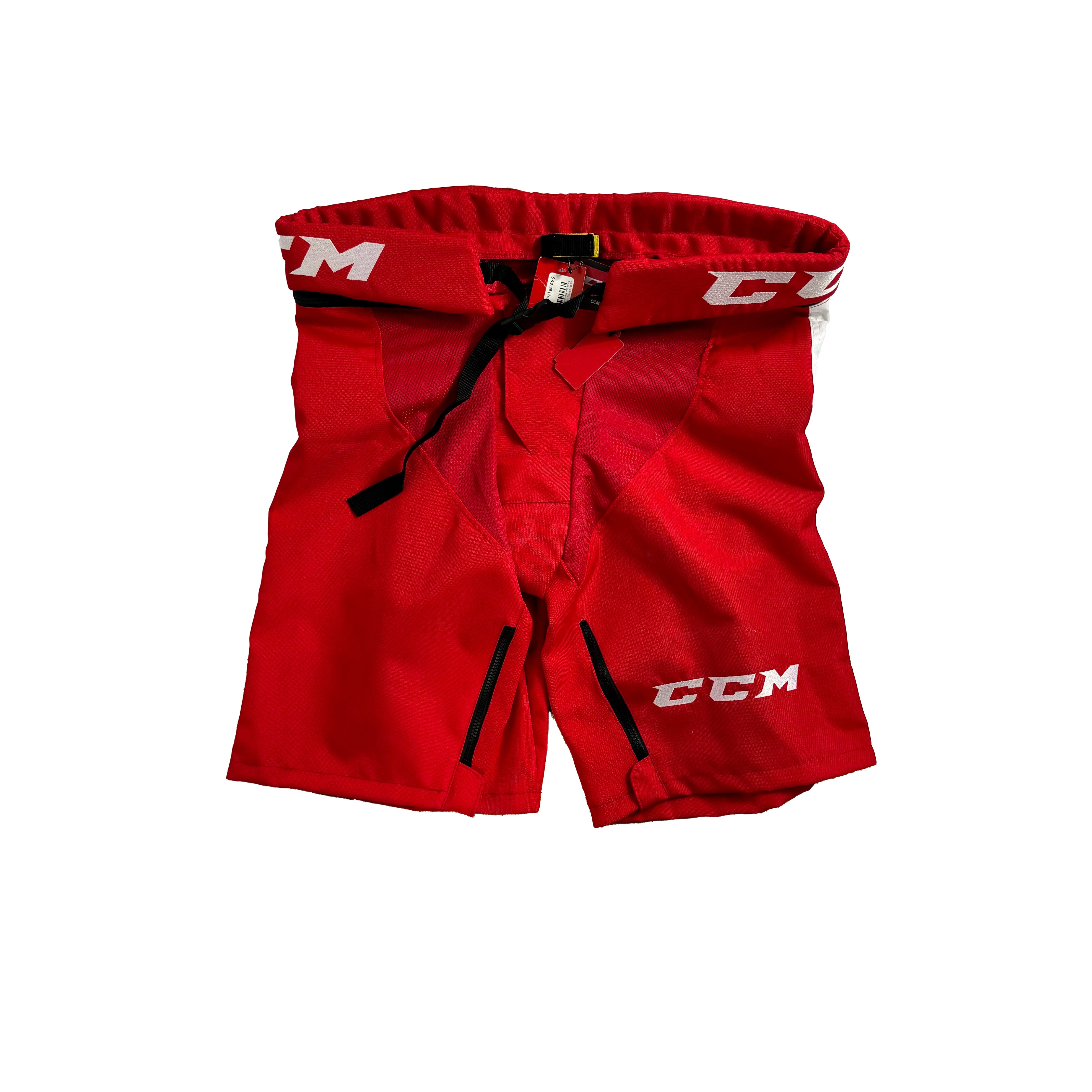 CCM PPPTKC - Nouvelle coque de pantalon OHL Pro Stock - Greyhounds de Sault Ste. Marie (rouge/blanc)